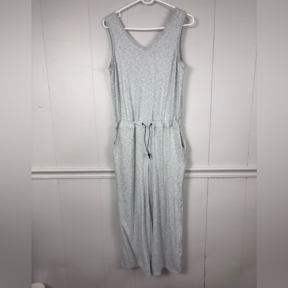 Stylus Gray Sport Jumpsuit Size Small Beach Vacation Summer Athleisure